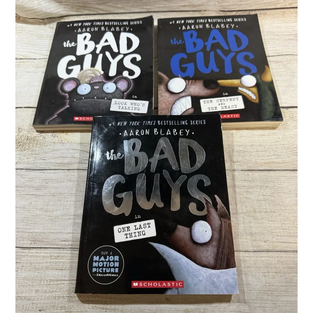 Complete Set Series - Lot of 20 THE BAD GUYS books by Aaron Blabey Paperback